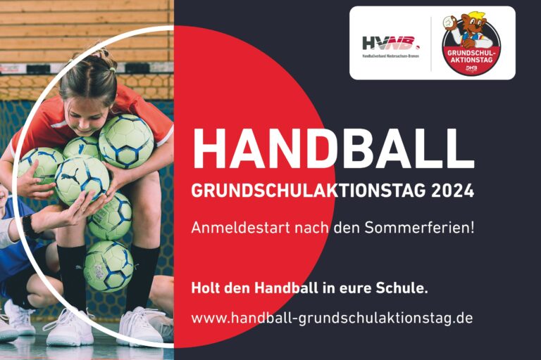 Save the Date: Handball-Grundschulaktionstag 2024