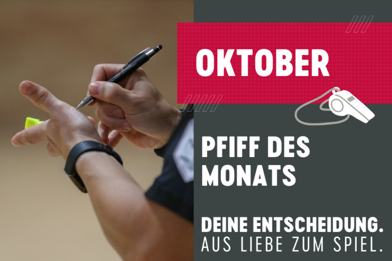 Pfiff des Monats: Vorteil