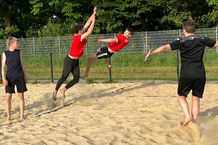 DHB-Regionalstützpunkt Beachhandball in Hannover erfolgreich gestartet
