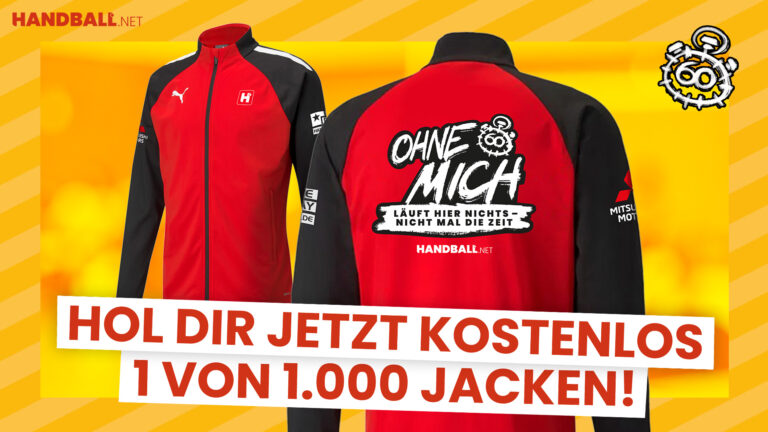 Du hast das Spiel in der Hand – Hol dir jetzt deine Zeitnehmer-Jacke!