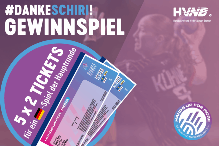 Gewinne Tickets für die Handball-Weltmeisterschaft der Frauen in Deutschland