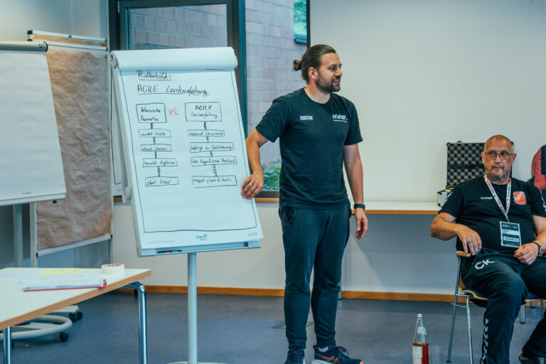 Jugendhandball in der Coachingzone