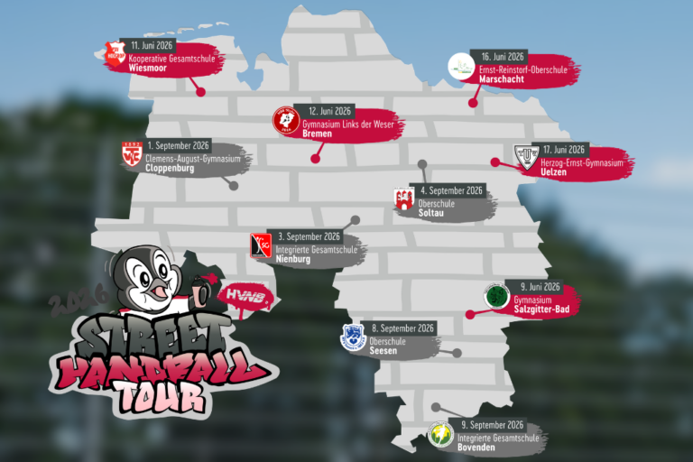 Die HVNB-Streethandball-Tour ist startklar