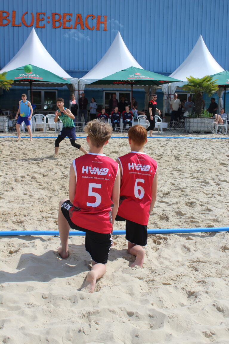 Beachteam im Endspurt