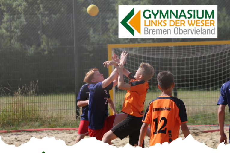Beachhandball im Schulformat