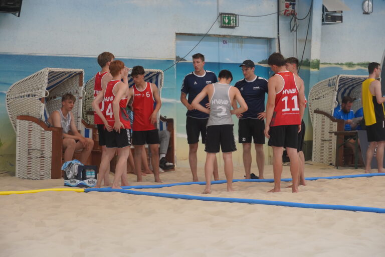  HVNB stark vertreten in der mU17-Beachhandball-Nationalmannschaft