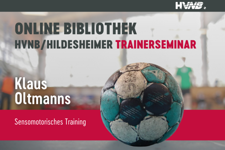 Jetzt online: Sensomotorisches Training mit Klaus Oltmanns