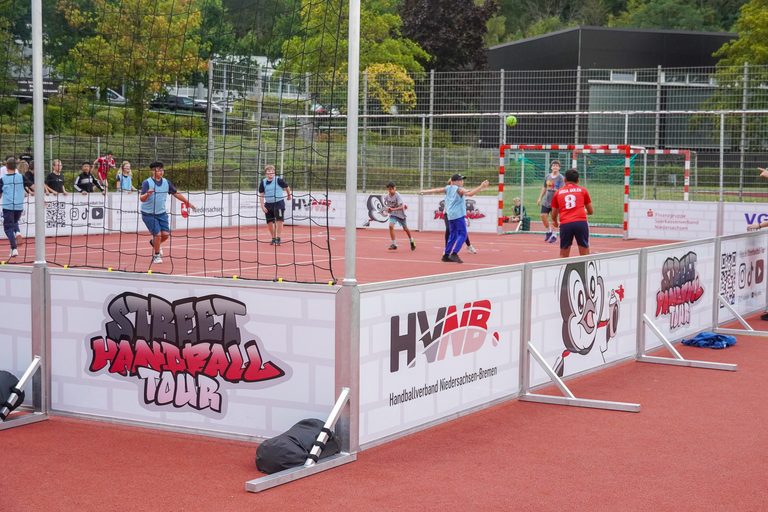 Streethandball-Tour 2026 begeistert Schulen im HVNB