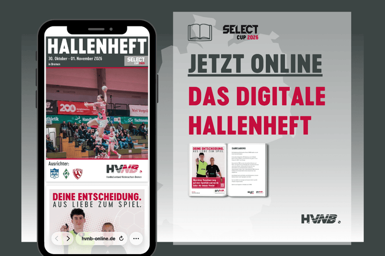 SELECT-Cup: Hallenheft jetzt online